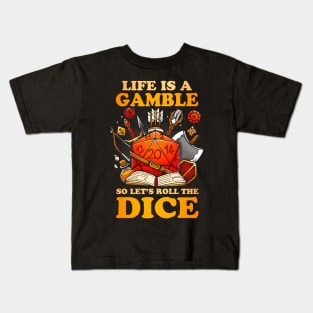 Gamble Dice Kids T-Shirt